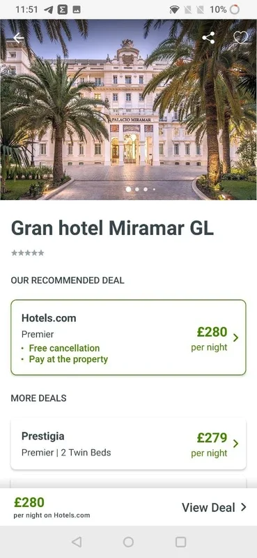 trivago for Android - Compare Hotel Prices in Europe