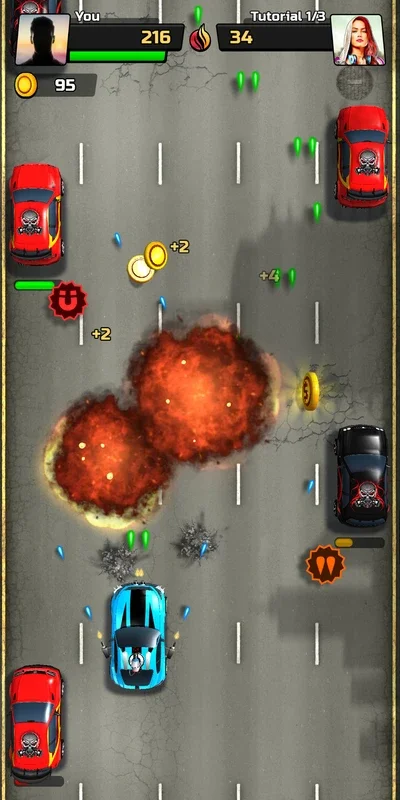 Chaos Road: Combat Racing for Android - Intense Racing Fun