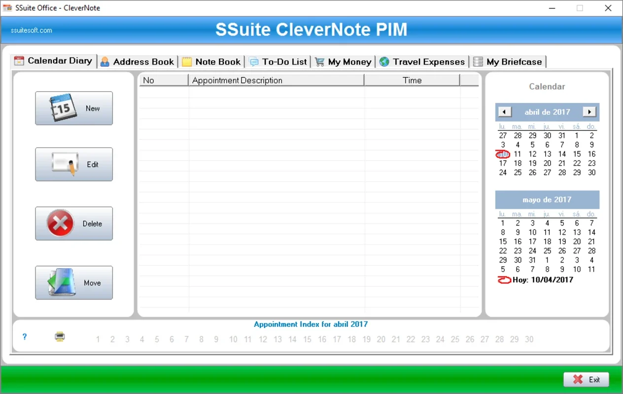 SSuite CleverNote PIM for Windows - Organize Your Life