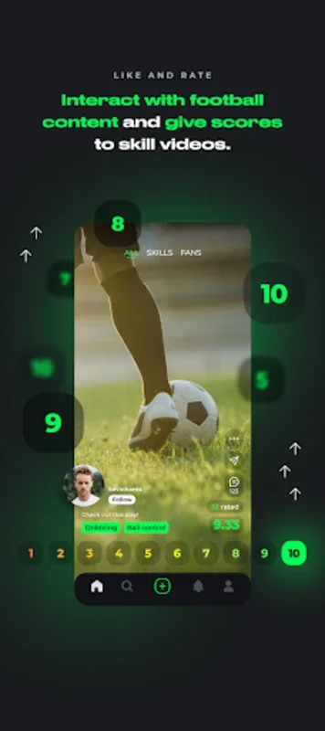 Footbao for Android - Connect with the Soccer World