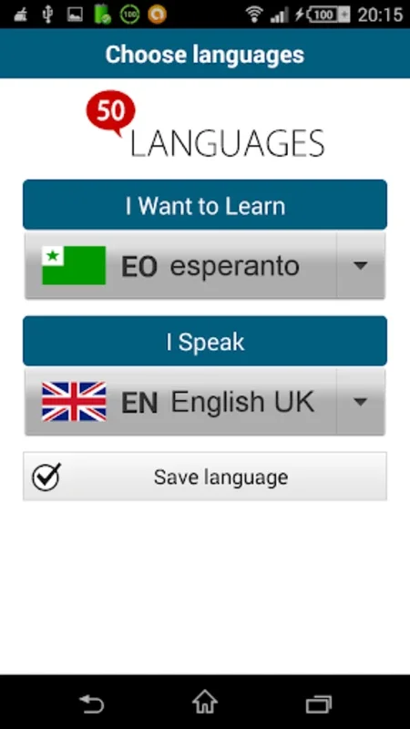 Learn Esperanto - 50 languages for Android: Master Esperanto Easily