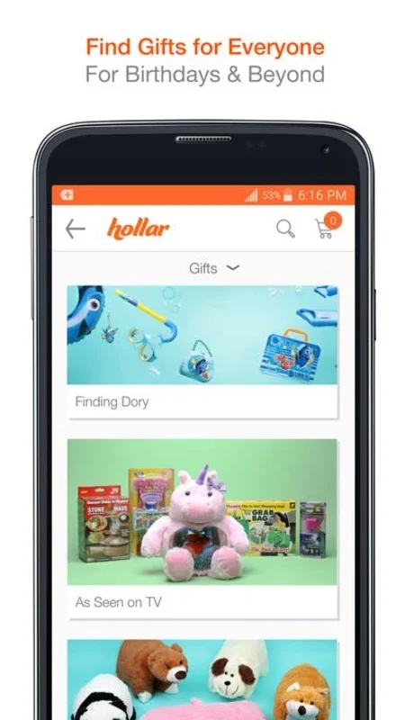 Hollar for Android - Unbeatable Shopping Experience