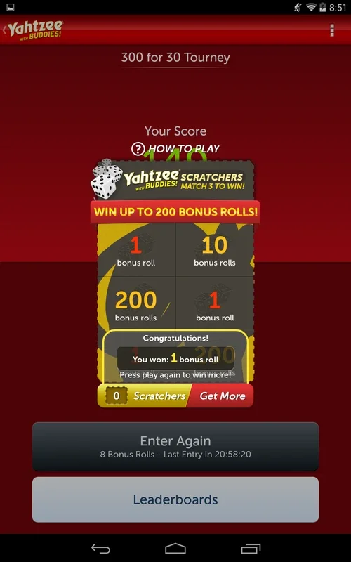 Yahtzee With Buddies for Android - Enjoy Addictive Dice Fun