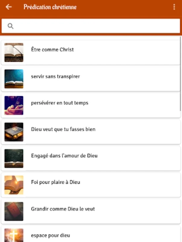 Prédication et Enseignement for Android - Empowering Christian Preaching