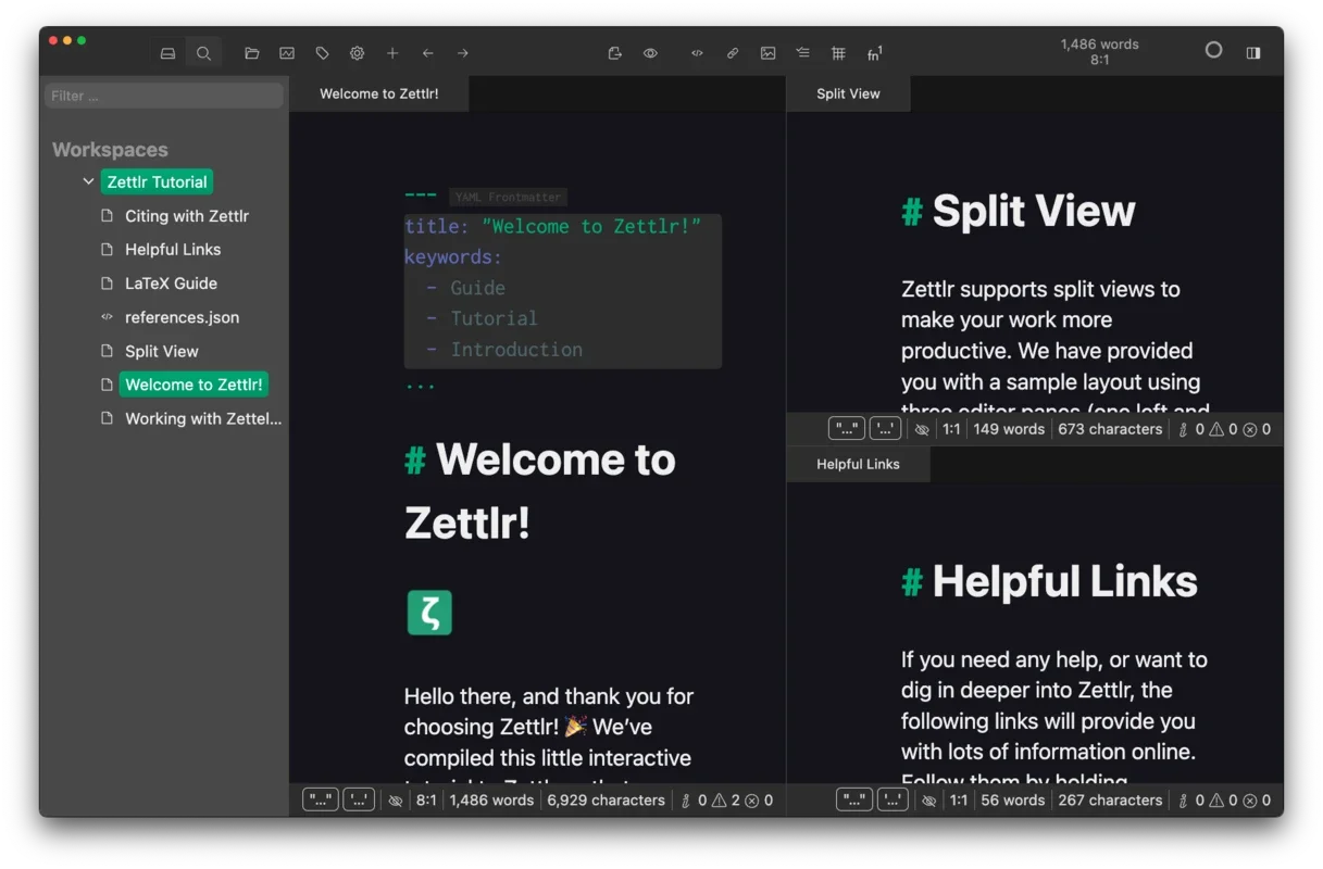 Zettlr for Mac - A Powerful Note-Taking App