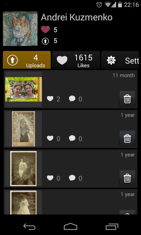 Love PhotoFrames for Android - Create Romantic Photo Memories