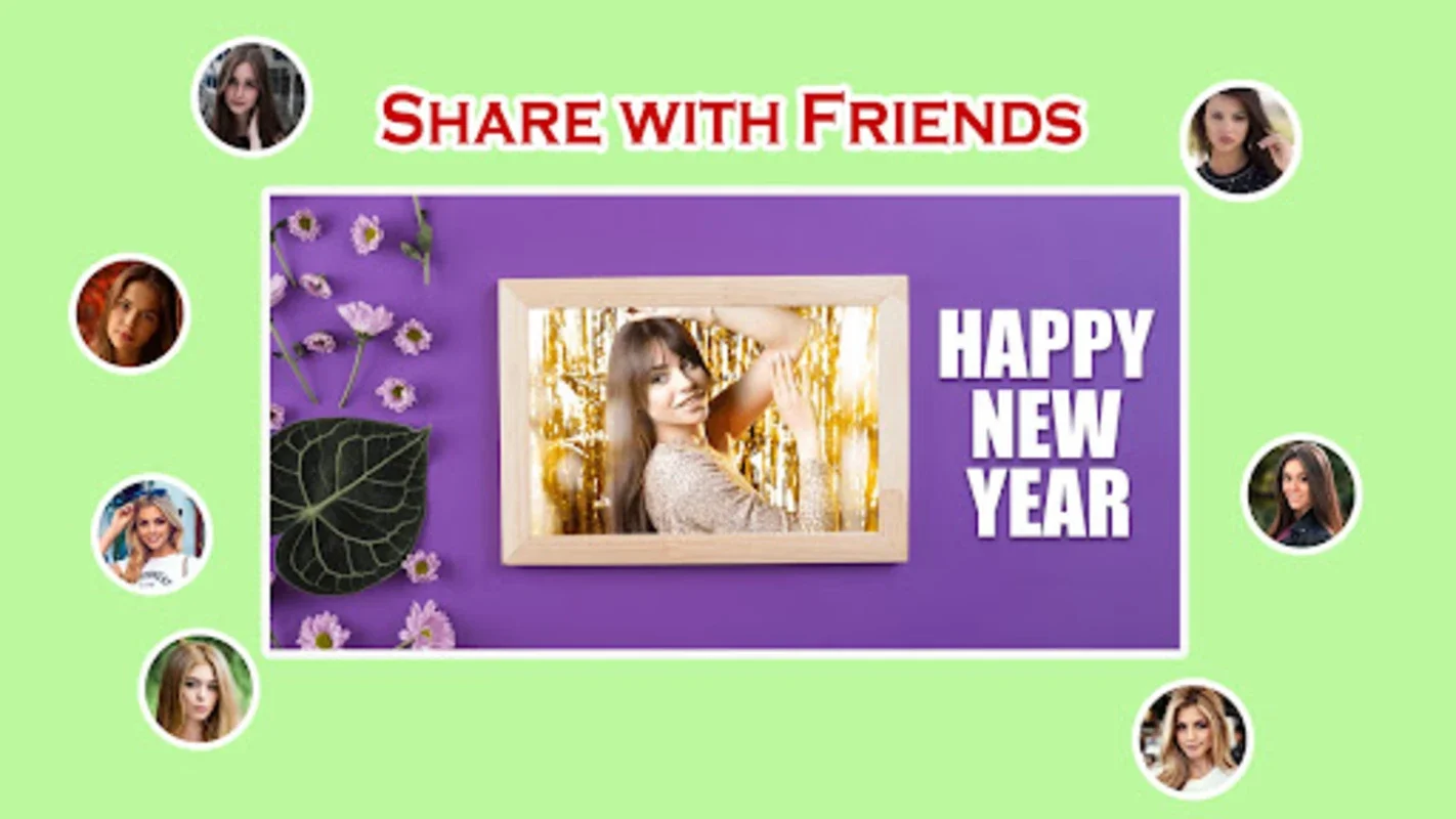 New Year Photo Editor for Android - Create Stunning Greetings