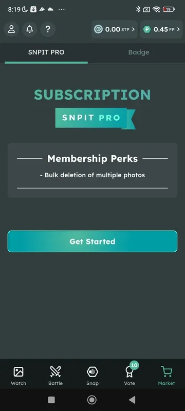 SNPIT - Snap to Earn for Android: Earn NFTs through Photography