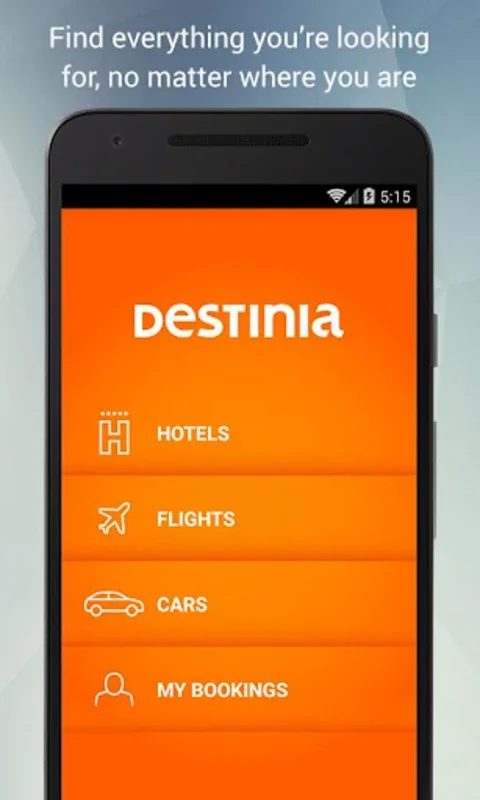 Destinia for Android - Travel with Over 500 Airlines and 300,000 Hotels