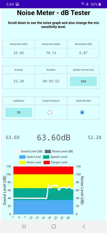 Noise Meter for Android - Accurate Sound Level Measurement