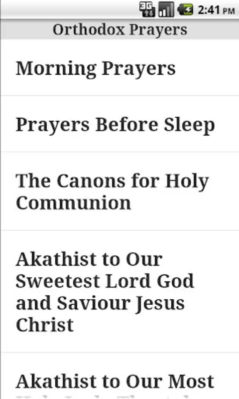 Orthodox Prayers (free) for Android - Enrich Your Spiritual Life