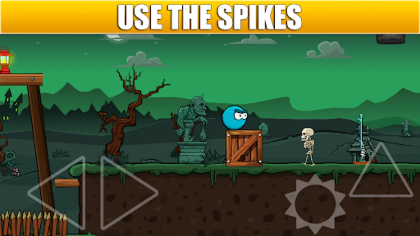 Spike Bounce Ball: Halloween for Android - Engaging Arcade Game