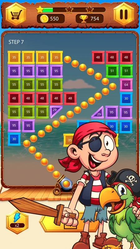 Pirate Bricks Breaker for Android - Unleash the Adventure