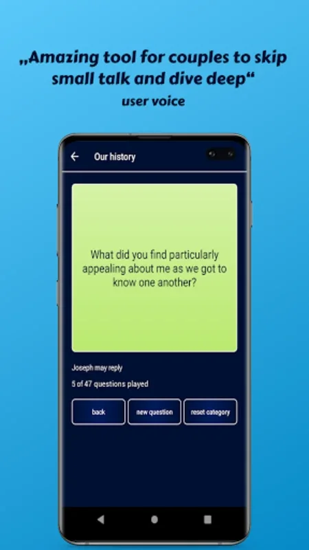 Talk2You: Couple Conversations for Android - Enhance Communication