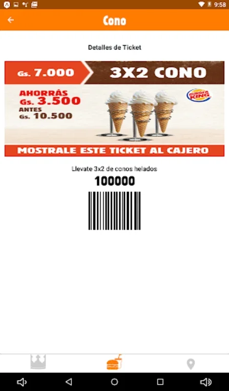 Burger King Paraguay for Android - Enjoy Discounts and Easy Ordering