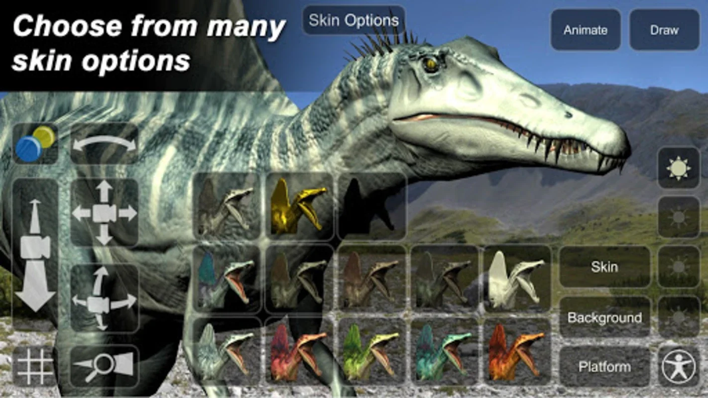 Spinosaurus Mannequin: Master Spinosaurus Illustration on Android