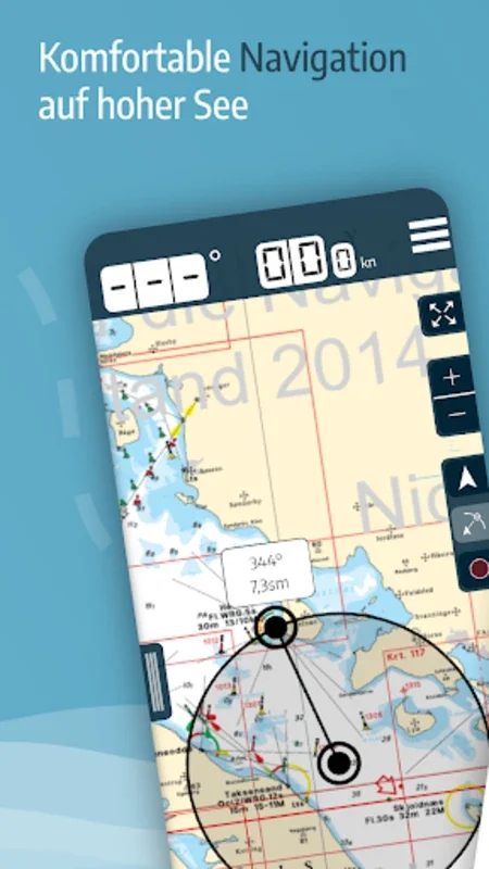 Yacht Navigator | Kartenplotte for Android: Precise Navigation