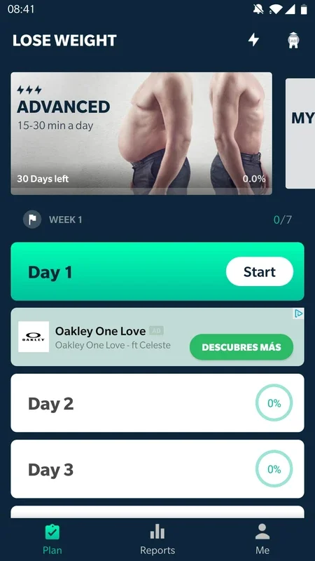 Lose Weight App for Men on Android - No Downloading Required