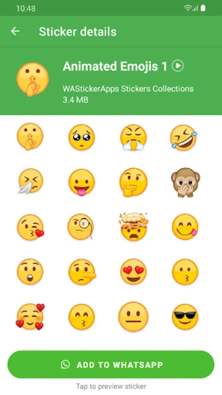 Animated Stickers Emojis for Android - Enhance WhatsApp Chats