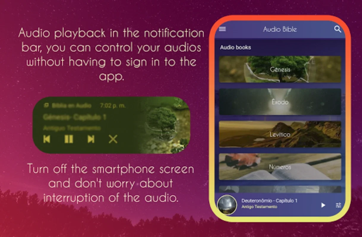 Audio Bible for Android - Immerse in Spiritual Texts