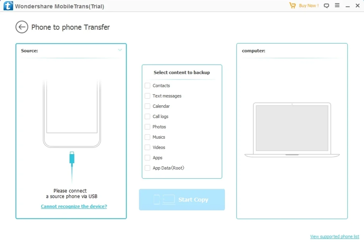 Wondershare MobileTrans for Windows - Efficient Smartphone Data Transfer