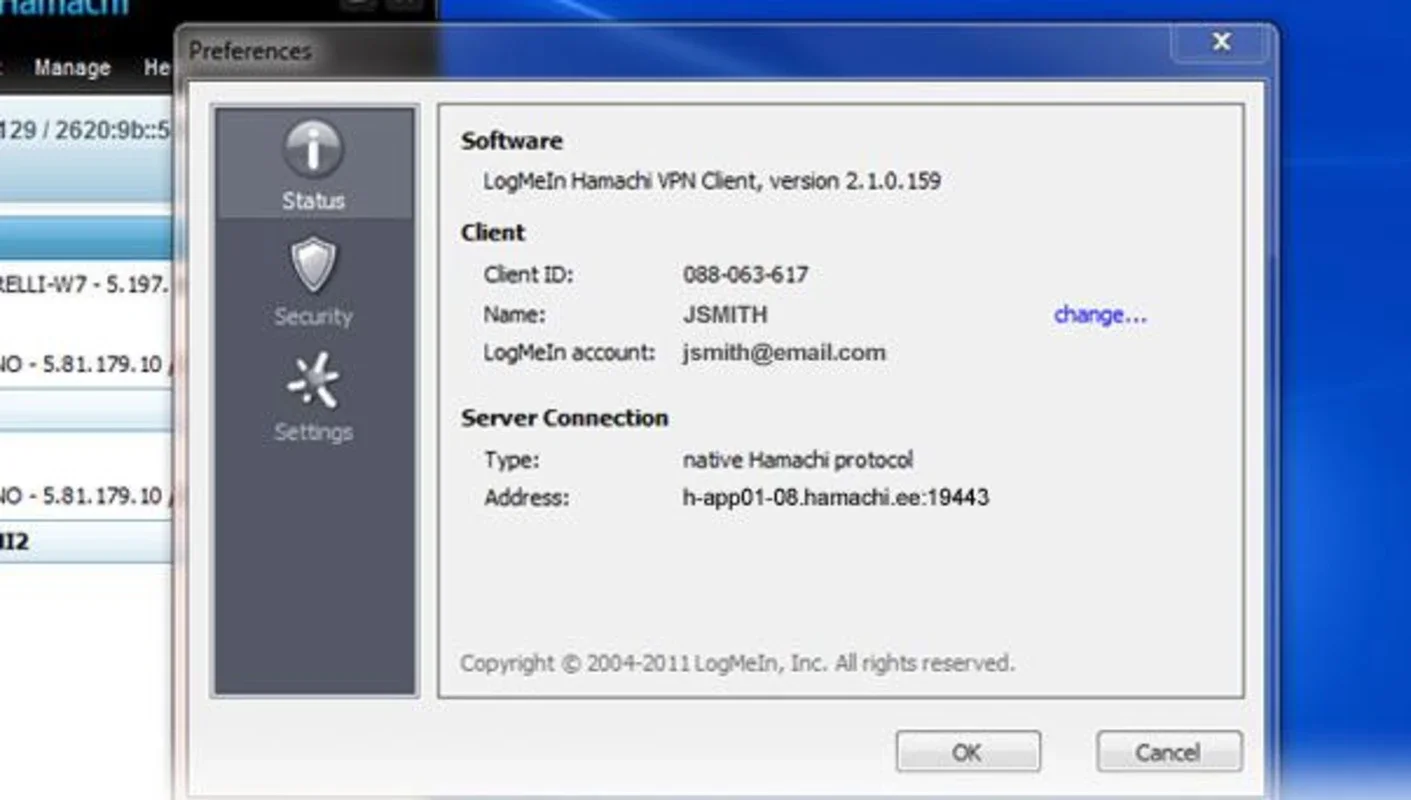 Hamachi for Windows - Secure VPN Solution