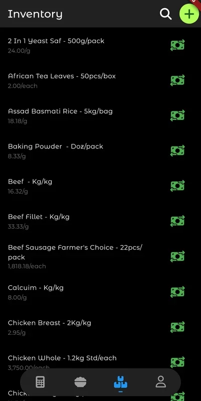 CostMasterApp for Android - Manage Recipe Costs Easily