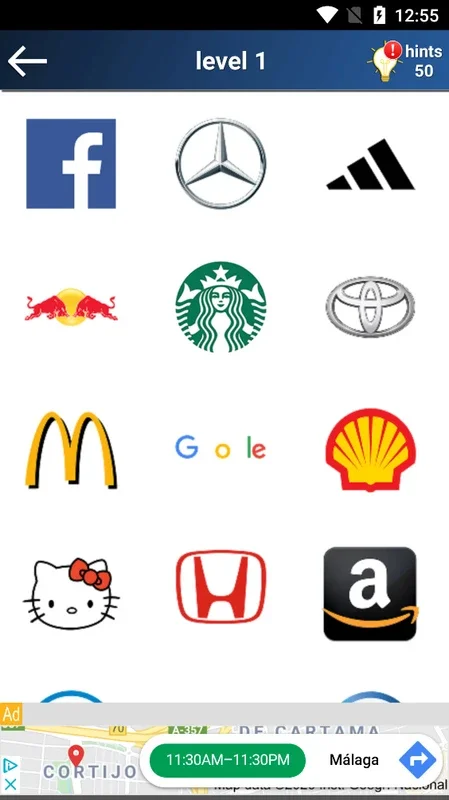 Quiz Logo game for Android: Guess Brands by Logos