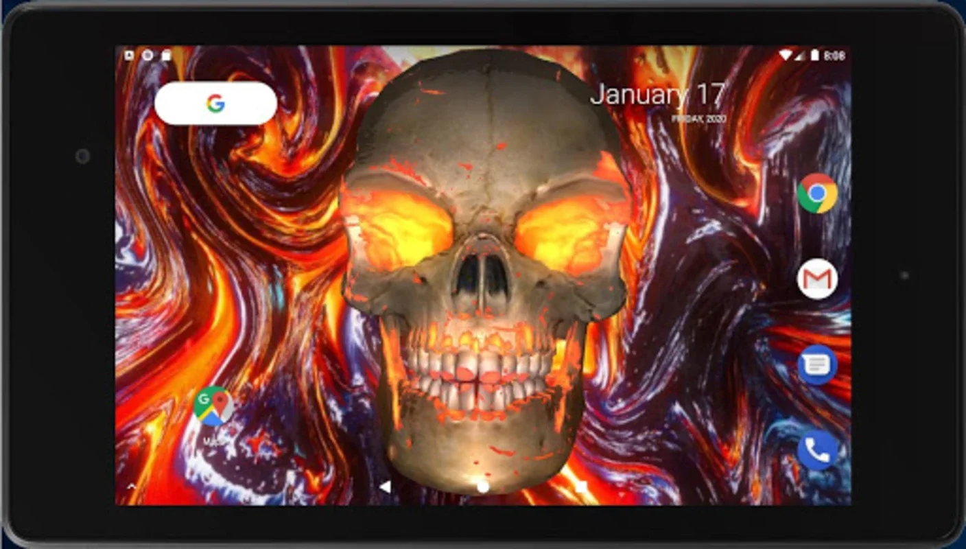 Skull Wallpaper for Android - Customizable Live Experience