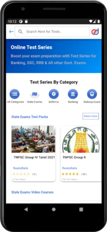 ExamsDaily for Android - Empowering Competitive Exam Prep