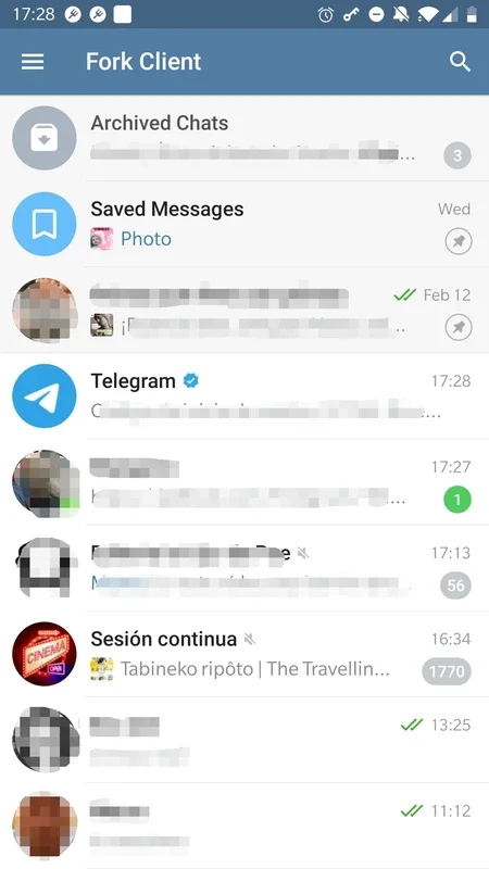 Fork Client for Android - Instant Messaging App