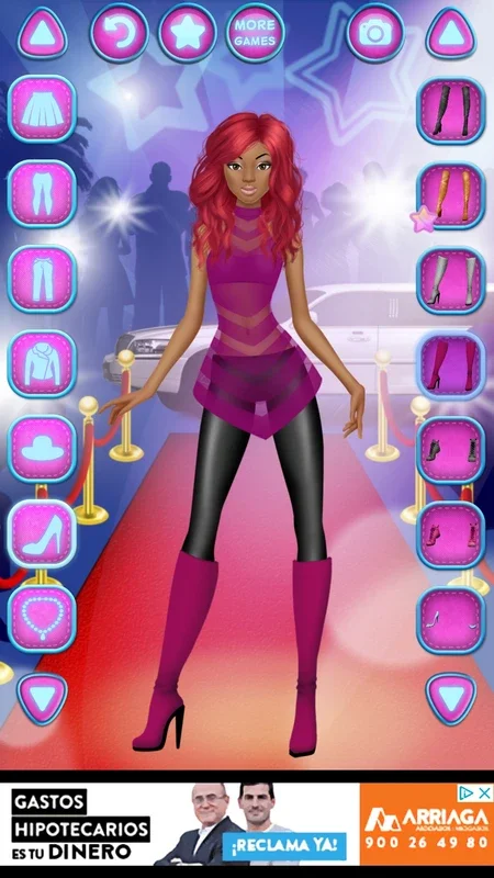 Fashion Show Dress Up Game for Android - Style Your Model