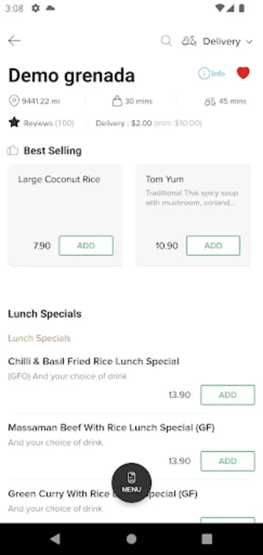 Yogo for Android - Convenient Food Ordering