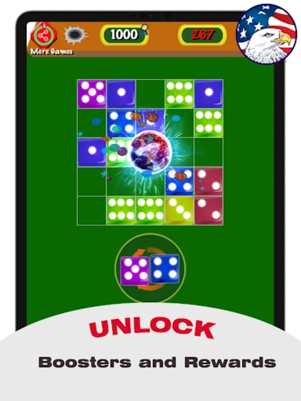 Fun 7 Dice - Merge Puzzle for Android: Engaging & Challenging