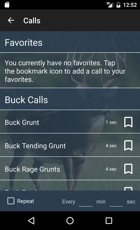 Whitetail Deer Calls for Android - No Download Needed, Just Use