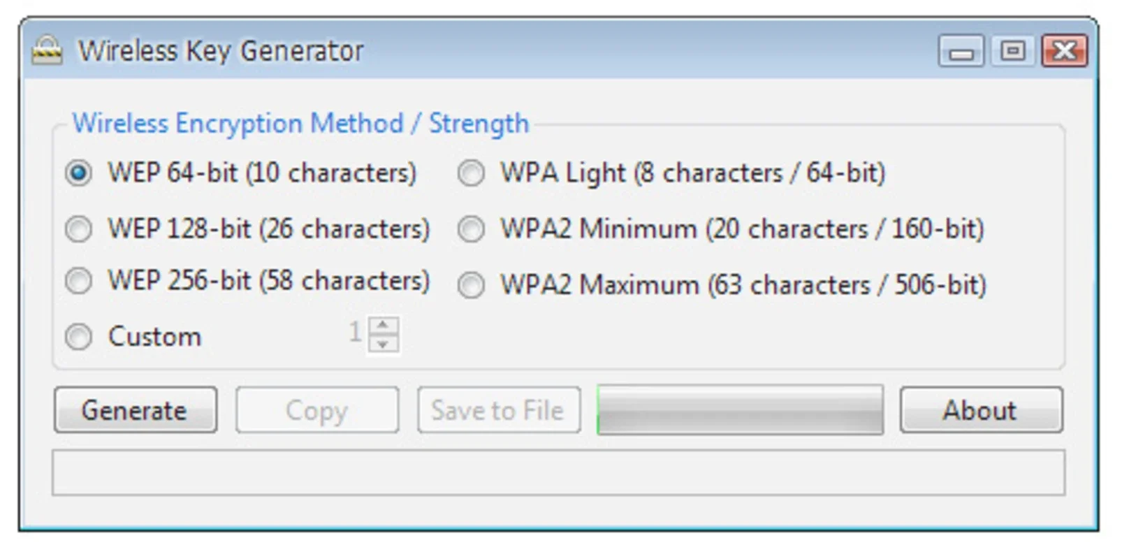 Wireless Key Generator for Windows - Enhance Network Security