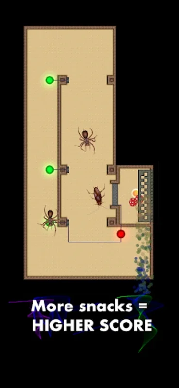 Snackroach for Android - An Engaging Puzzle Adventure