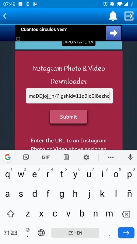 Insta Fb Downloader - Android's Image & Video Downloader