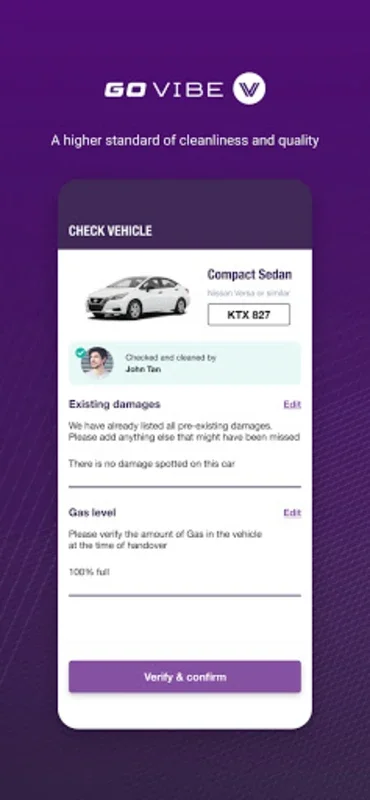 GoVibe for Android - Seamless Car Rental Experience