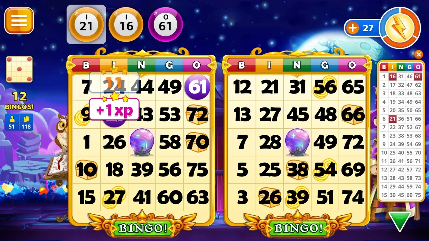 Wizard of Bingo for Android - Engaging Bingo Experience