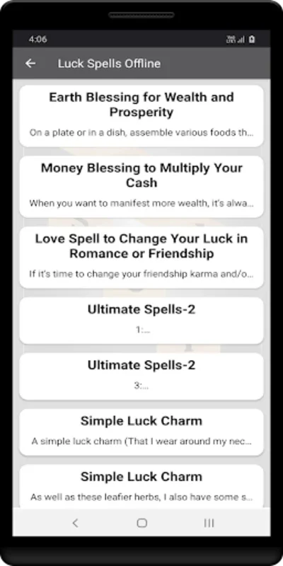 Luck Spells Offline for Android: Transform Your Luck