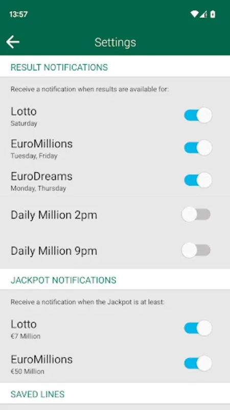 My Lotto Ireland for Android - Get Lottery Tools on Your Device