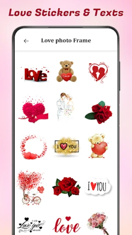 Romantic Love Photo Frame for Android: Create Romantic Photo Collages