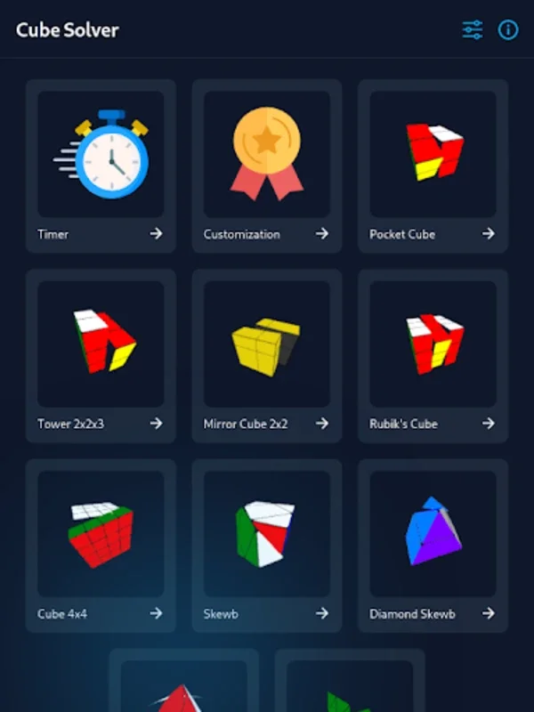 Cube Solver for Android: Solve Various Puzzles Easily