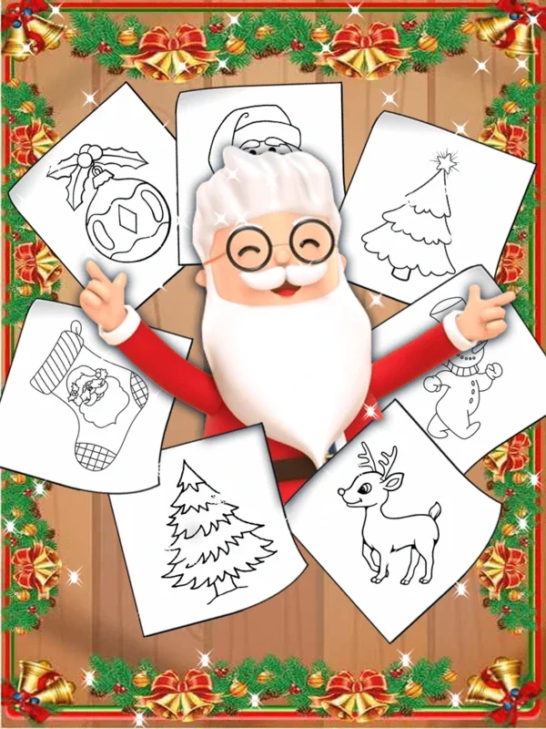 Christmas Coloring Pages for Android - Fun Holiday App