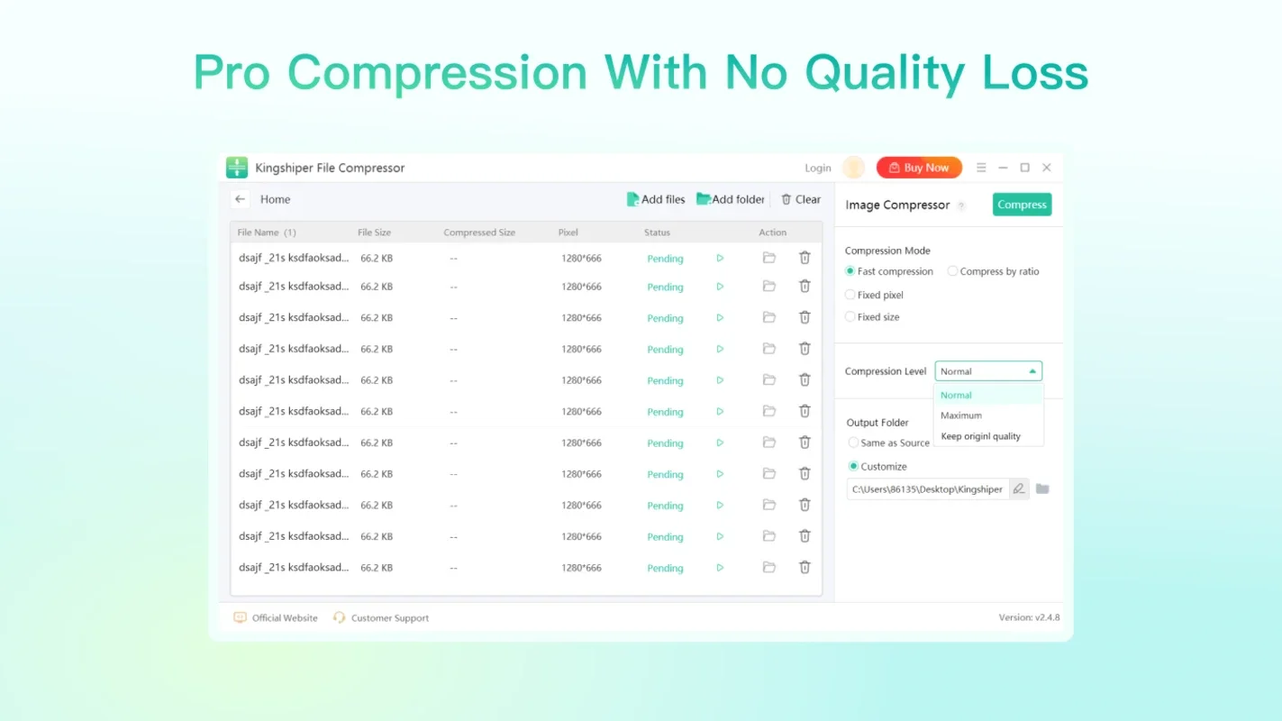 Kingshiper File Compressor: The Ultimate Windows File Compression Solution