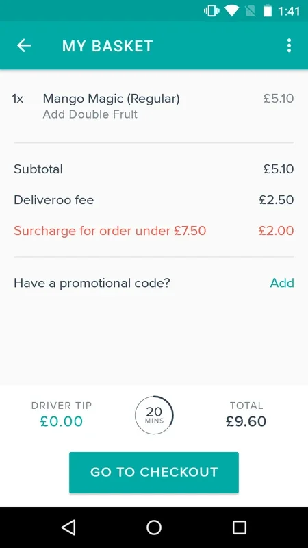 Deliveroo for Android - Quick Food Delivery Guaranteed