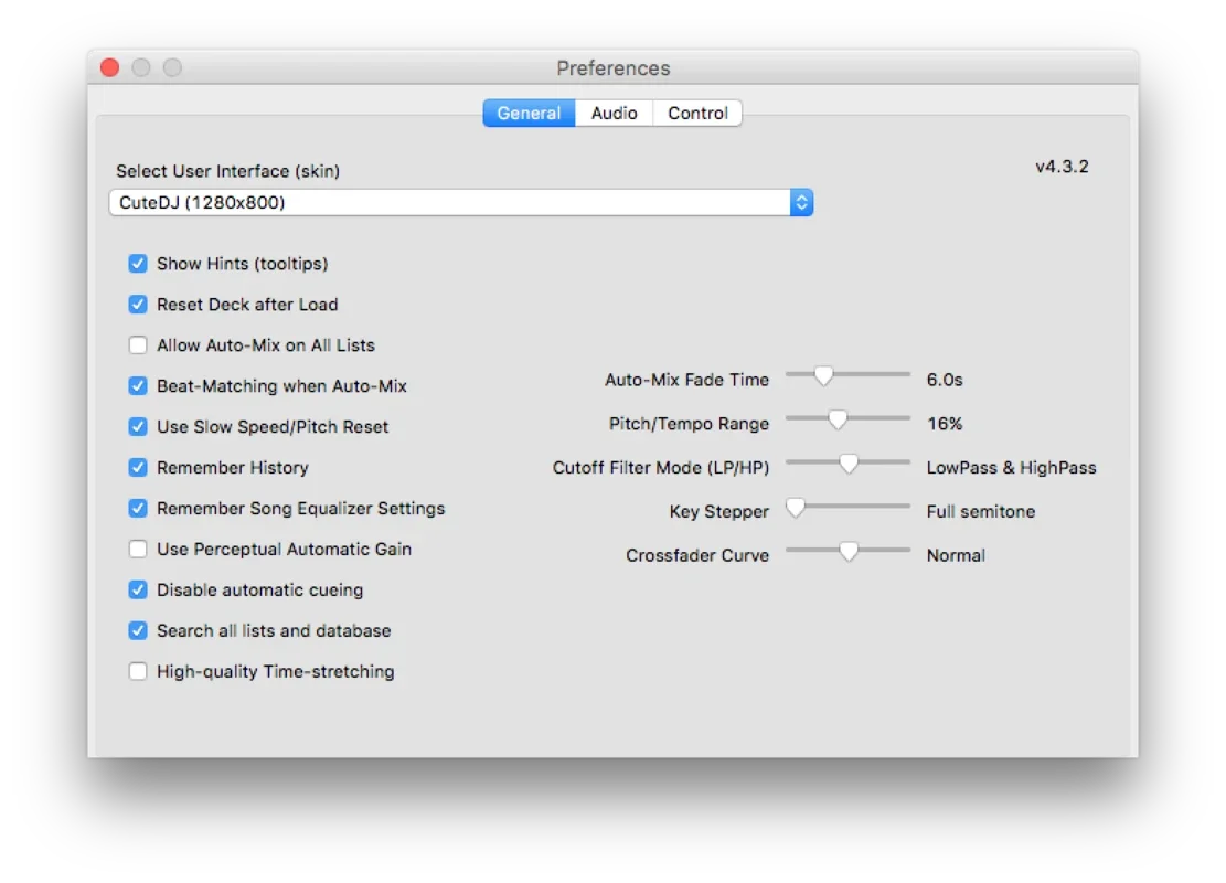 Cute DJ for Mac - Create Musical Mixes Easily