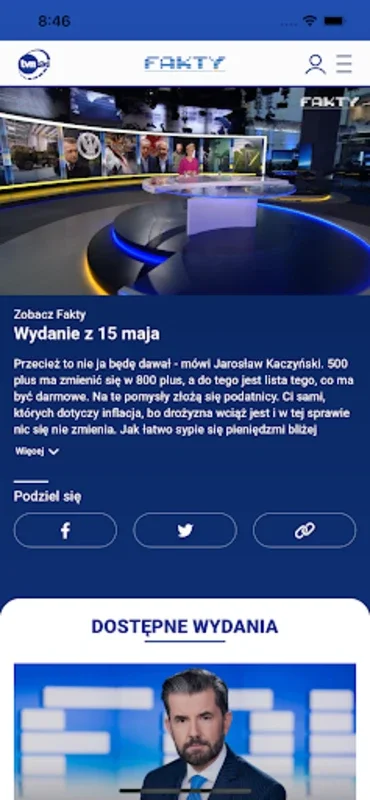 Fakty TVN for Android - Stay Informed with Global & Polish News