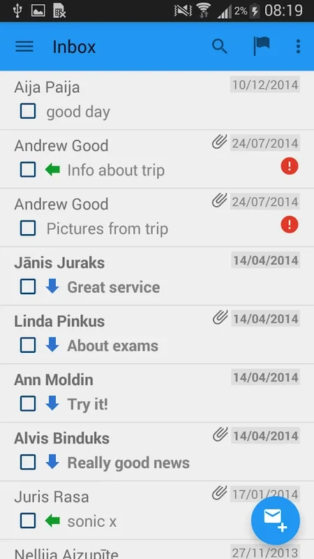 Inbox.lv for Android - Efficient Email Management